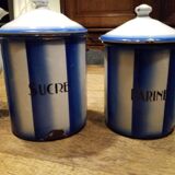 Ensemble en email bleu