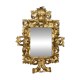 Baroque wooden mirror, Italy, 17th-18th century