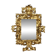Baroque wooden mirror, Italy, 17th-18th century