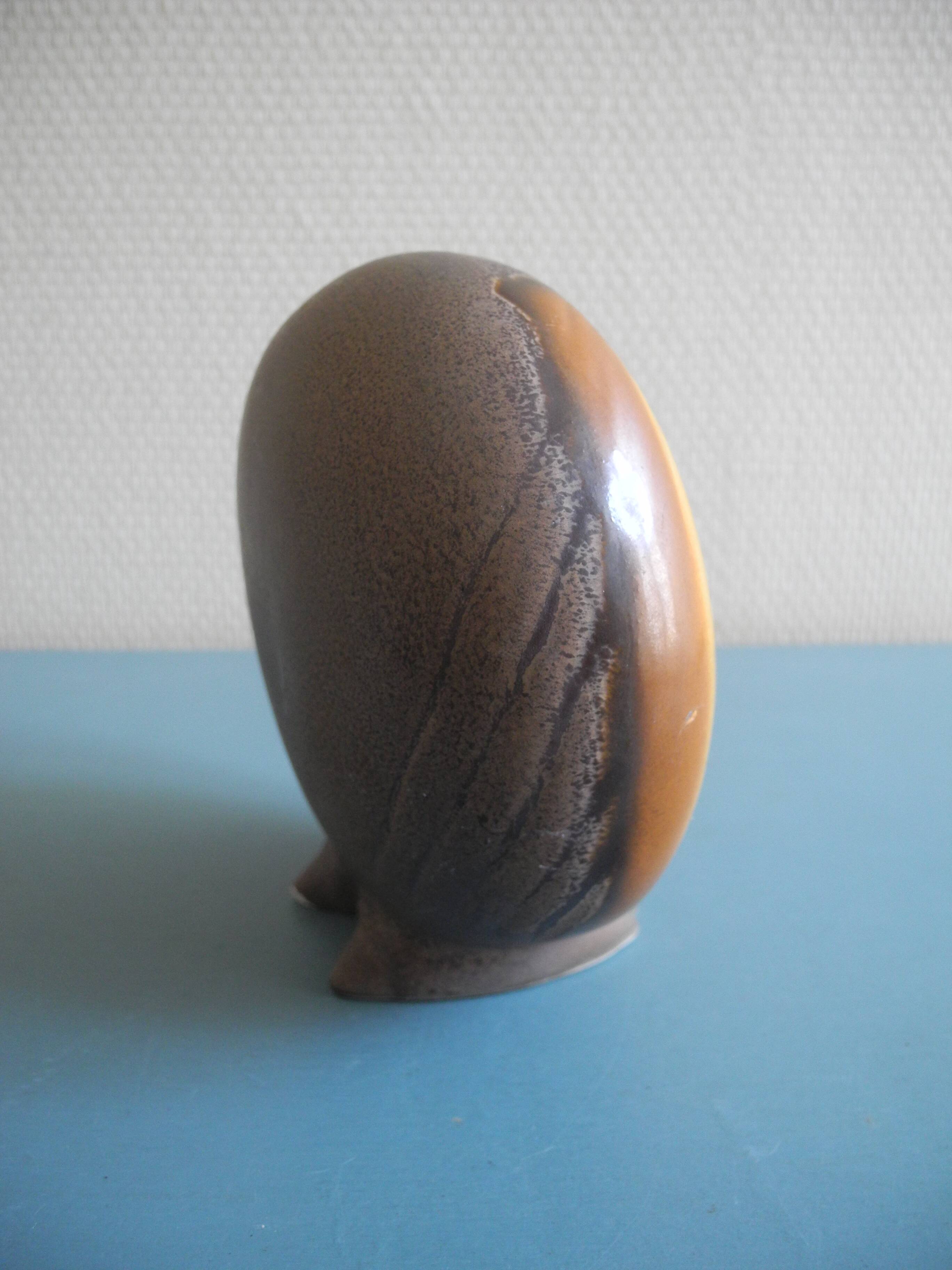 vintage ceramic owl pottery by Eduardo Vega