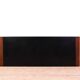 Rosewood coffee table with Denmark leather tray