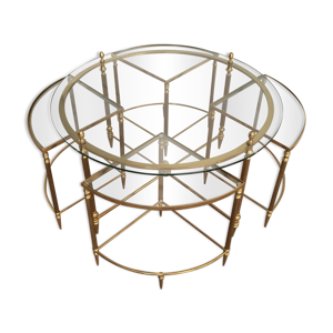 Table basse ronde en