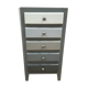 Grey chest of drawers