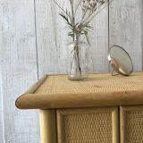 Rattan desk