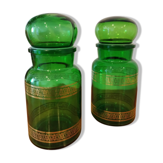 Set of 2 medicine jars