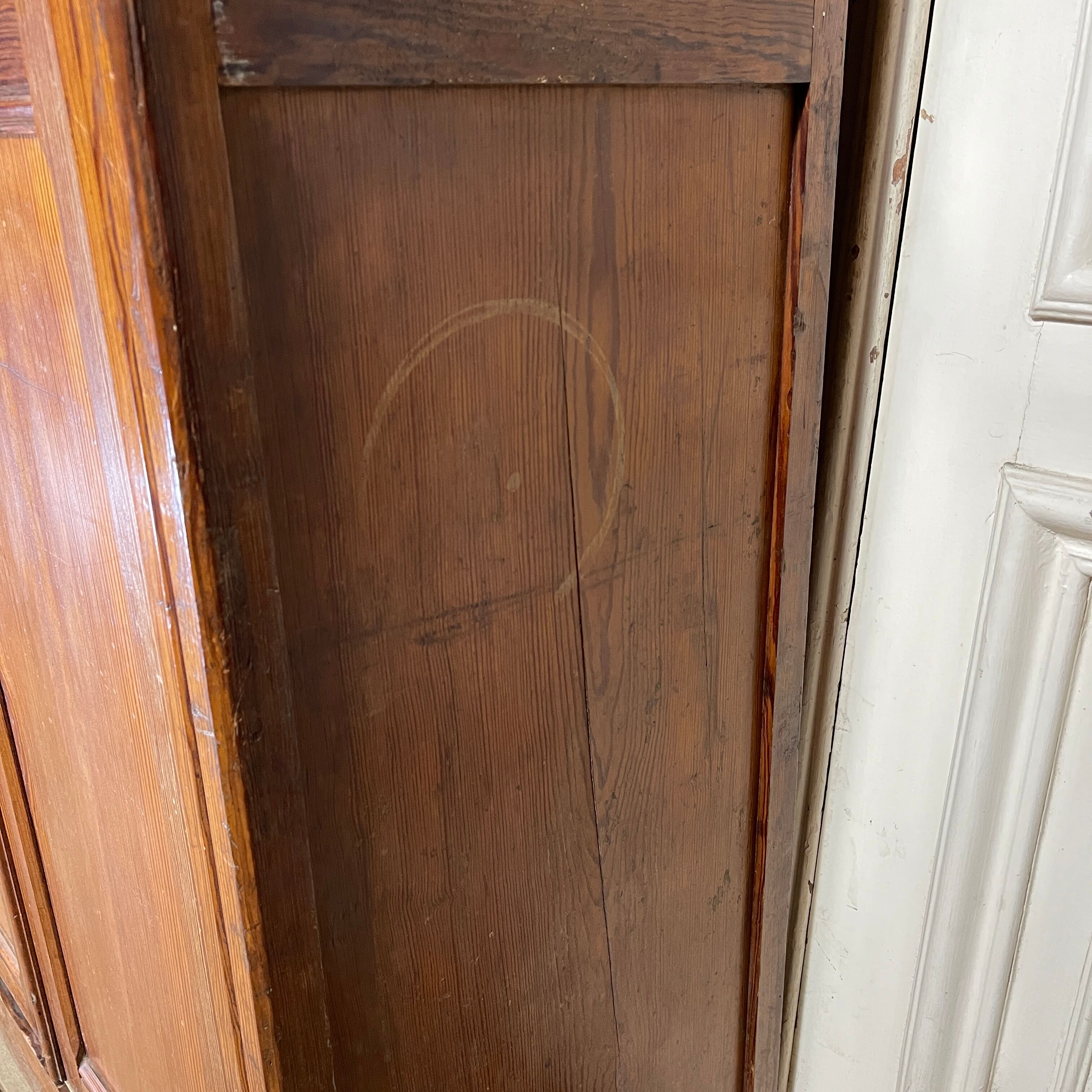 Parisian wooden wardrobe