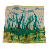 Pierre Piot silk painting