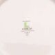 Set of 7 porcelain plates Lourioux Deshoulières - dessert, plates and deep bowls.