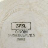 Composition of eight blue plates