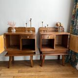 Pair of Art Deco bedside tables