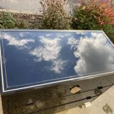 Chest of drawers 3 drawers Pierre Vandel in glass