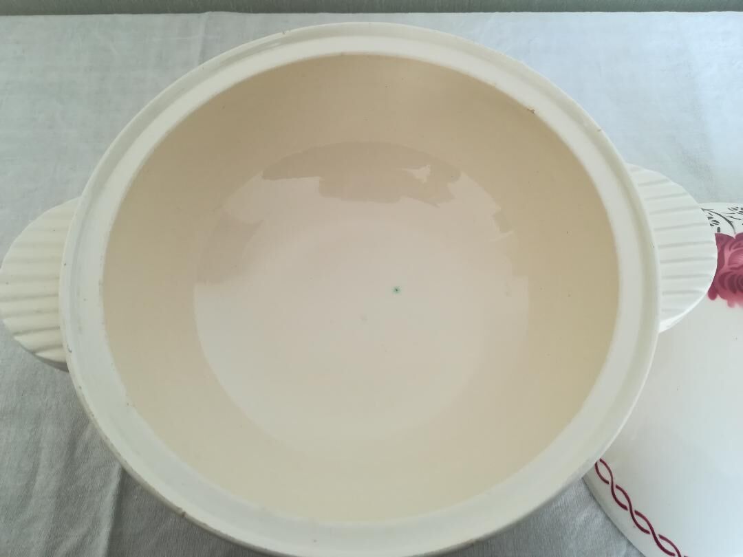 Badonviller earthenware soup or vegetable.