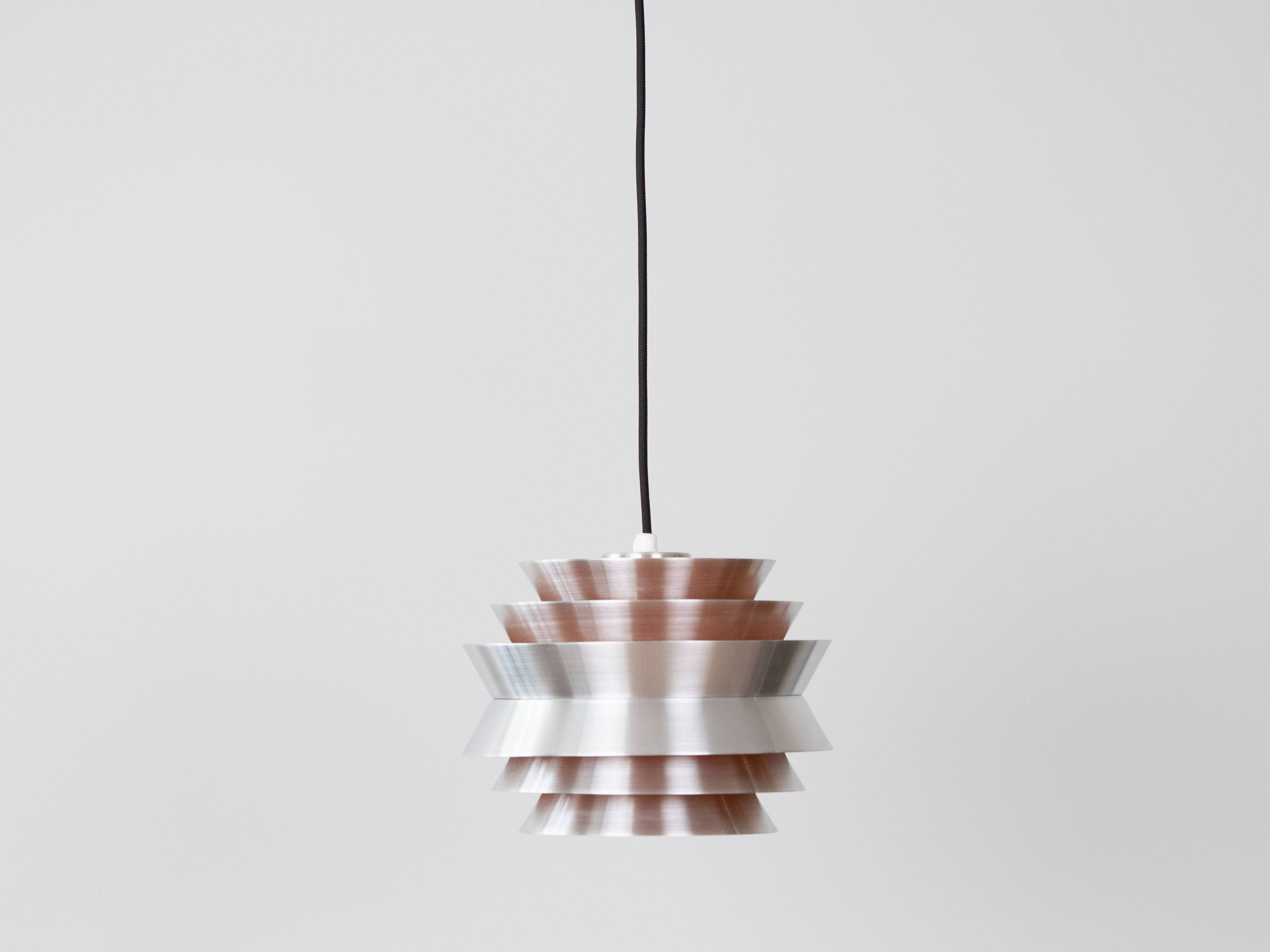 Swedish vintage Trava pendant lamp by Carl Thore, Granhaga, 1960s