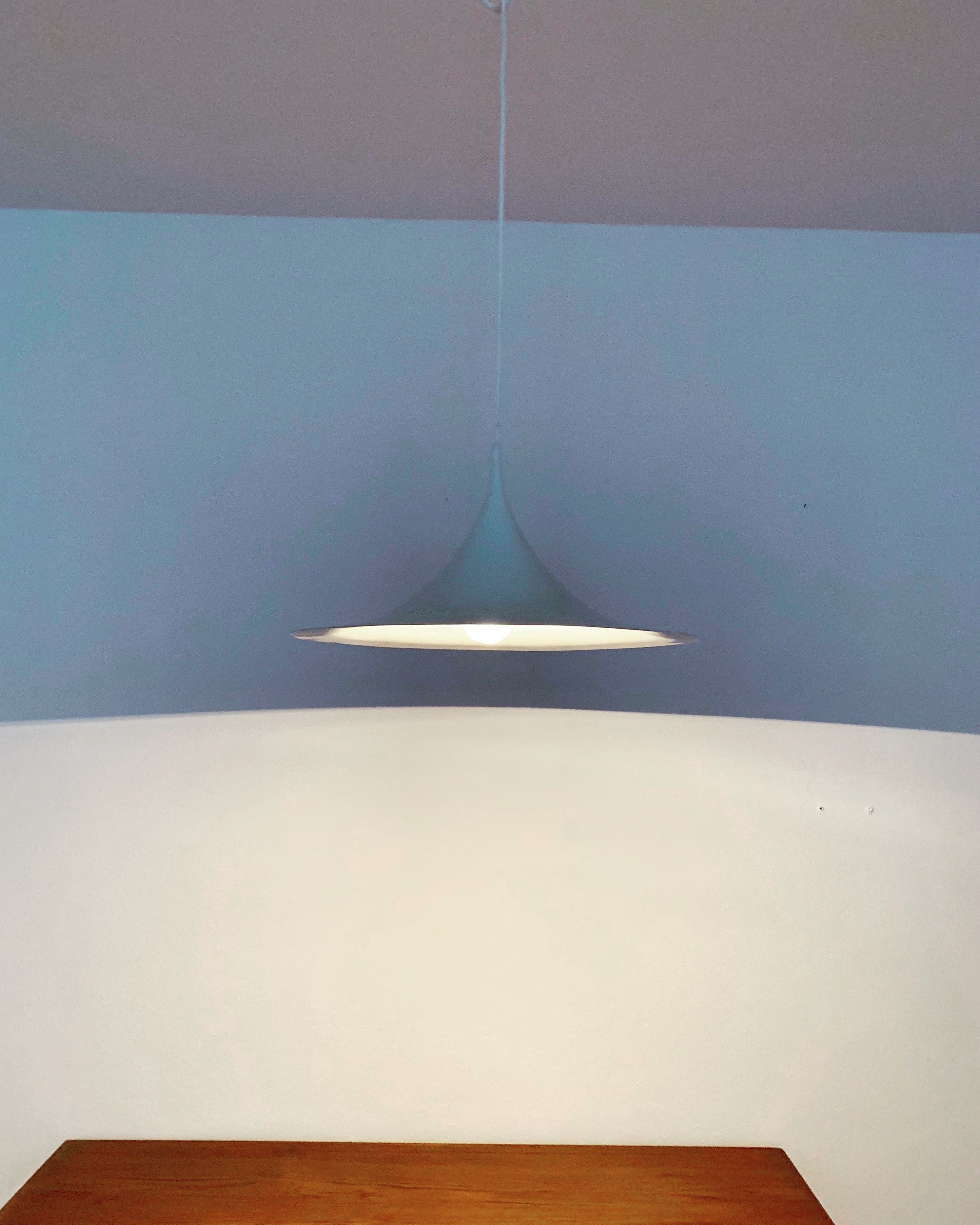 Lampe suspension par Bonderup et Thorup pour Brouillard et Morup
