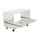 Design TV furniture Coffee table Plexiglas Perspex David Lange Les Invisibles 1970