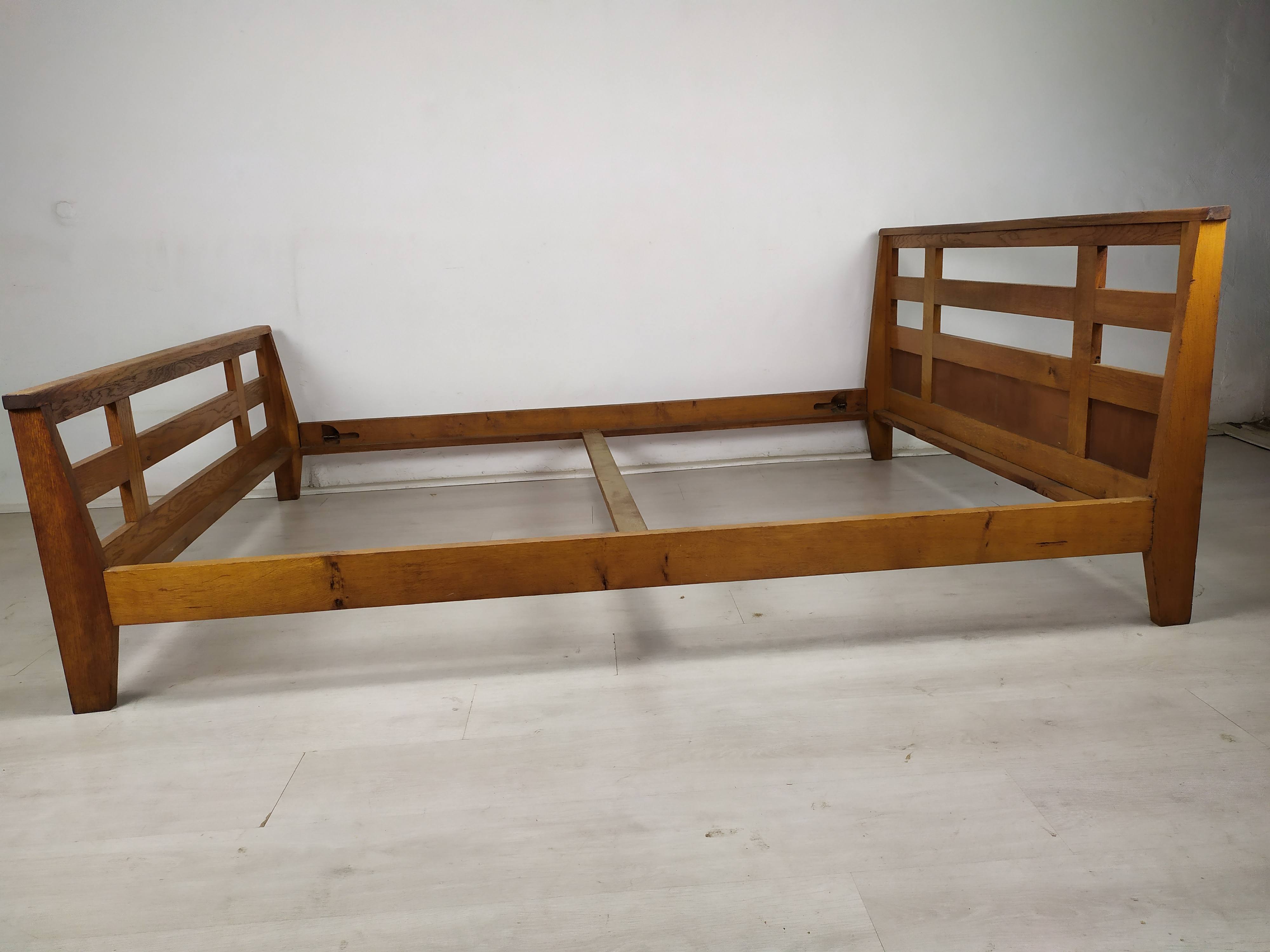 Bed 140 vintage oak