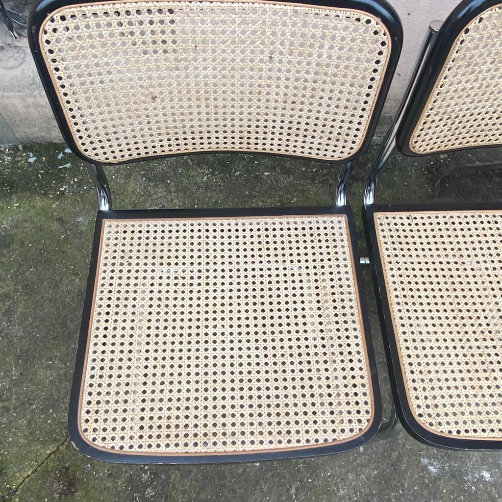 Set de 3 chaises Marcel Breuer Cesca B32