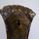 Pair of Art Deco brass wall sconces by Holmström, Arvika, Sweden, 1940s.