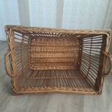Corbeille a linge vintage
