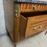 Marquetry chest of drawers