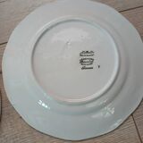 13 mismatched antique dessert plates