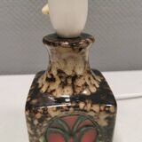 Small delicious ceramic table lamp, Danish and estimated from the 1970s.