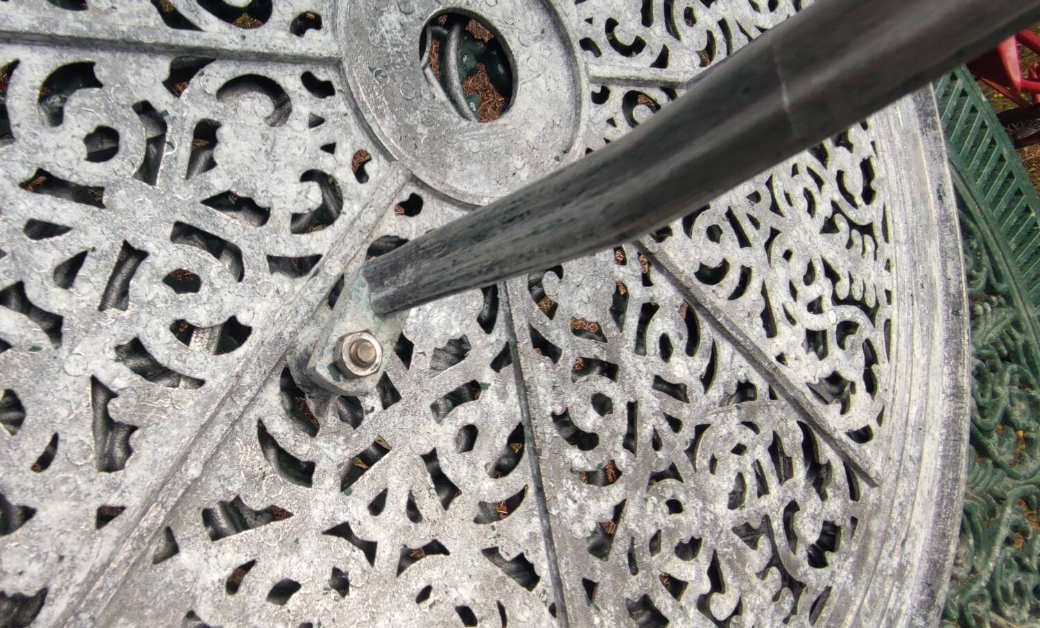 Vintage English style aluminum garden furniture