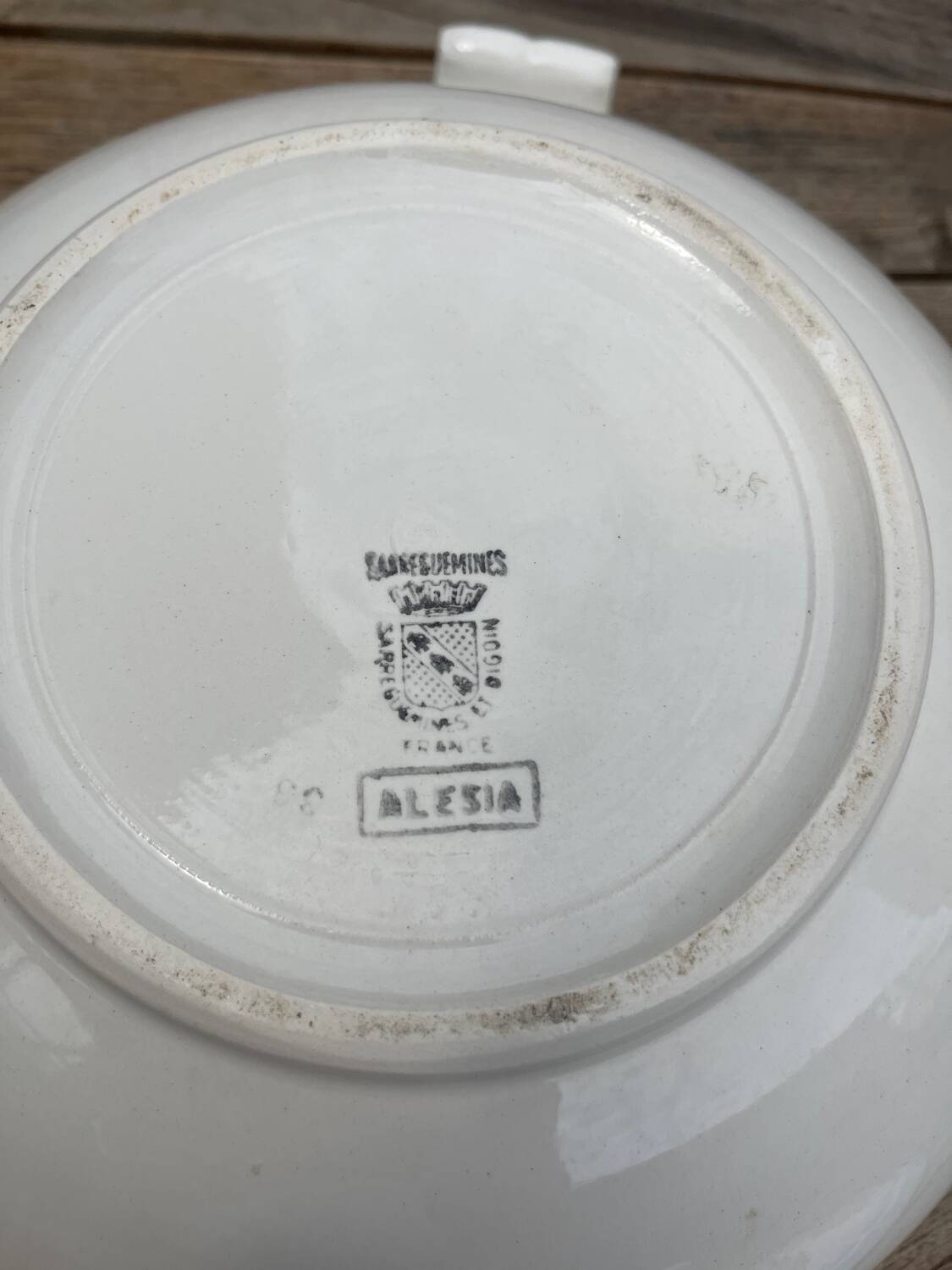 Digoin Sarreguemines soup tureen