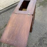 Vintage solid wood commode in Breton style