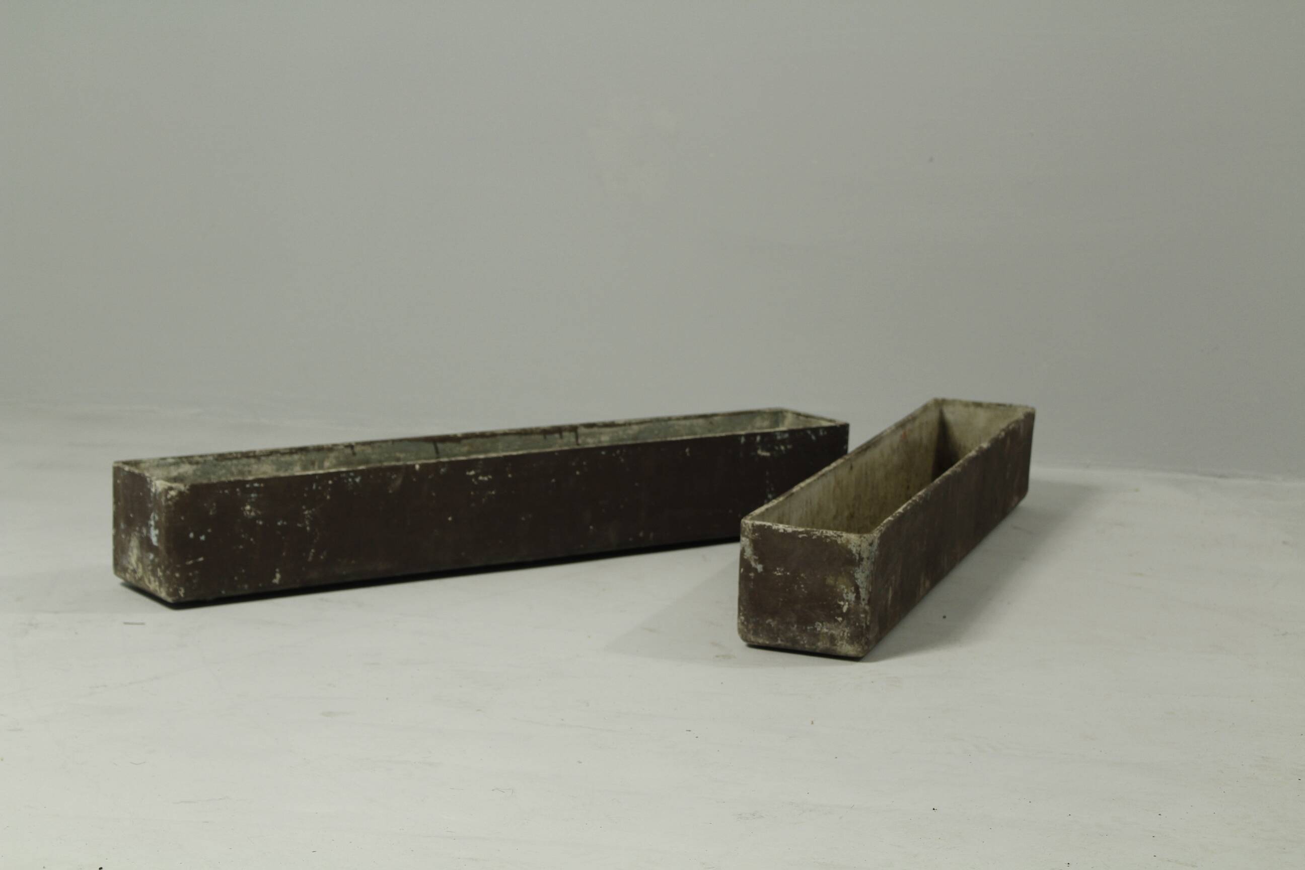 20 jardinières style Willy Guhl, années 1960