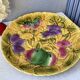 Sarreguemines barbotine serving plate
