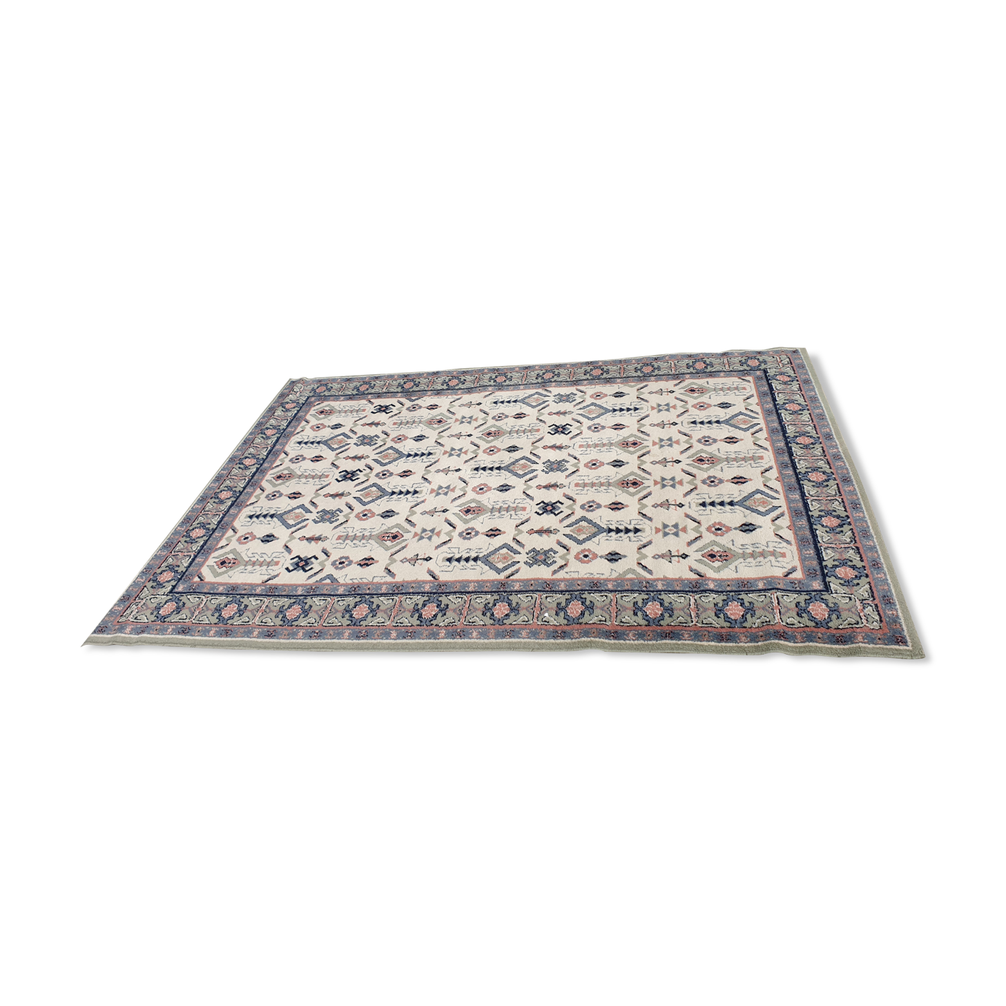 Oriental carpet wool