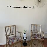 Golden Catholic armchair