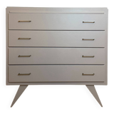Commode vintage pieds compas