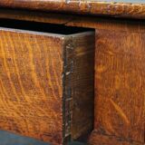 French coffee table in antique wood