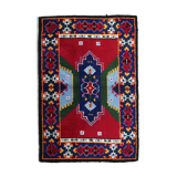 Vintage carpet French Handmade soap 117cm x 174cm 1950s