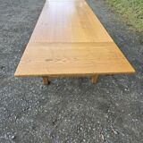 Oak farmhouse table