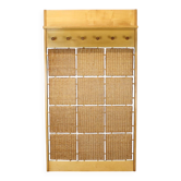 Vintage wall coat rack by Jan Kalous for ÚLUV, Czechoslovakia, 1960s.