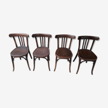 Lot de 4 chaises bistrot