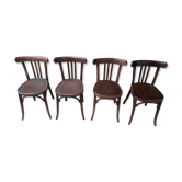 Lot de 4 chaises bistrot