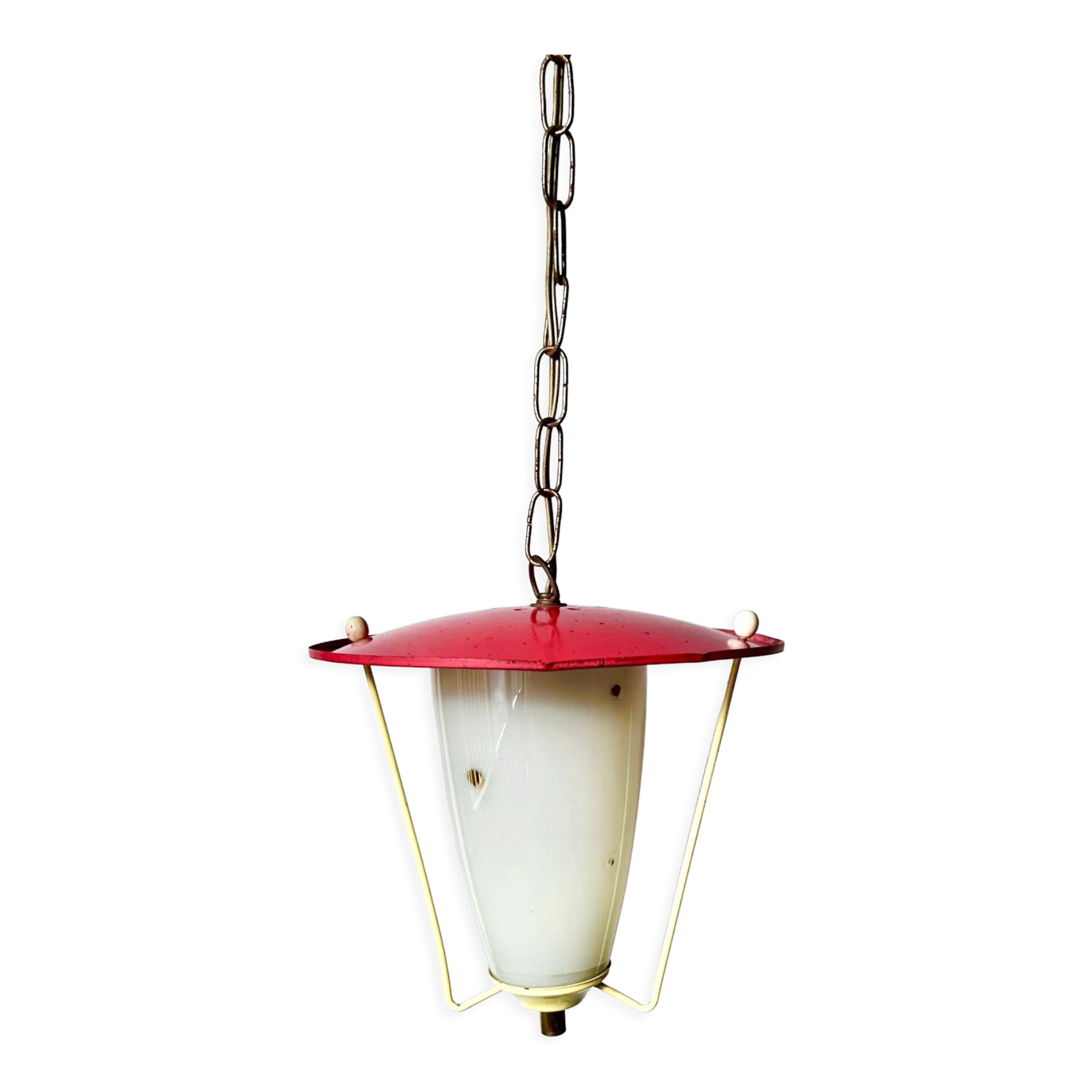 50's hanging lamp vintage