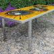 Juliette Belarti old large vintage coffee table 70 's