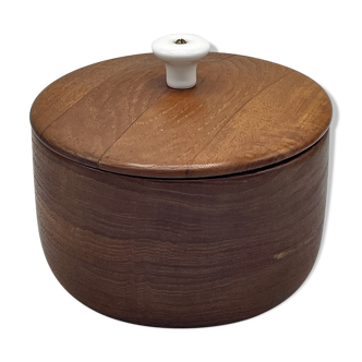 Teak dish with lid, Denmark 1960's