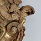 19th-century gilded wooden mirror