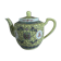 Chinese porcelain teapot with floral pattern