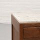 Dutch Art Deco Marble Bedside Table 1920s