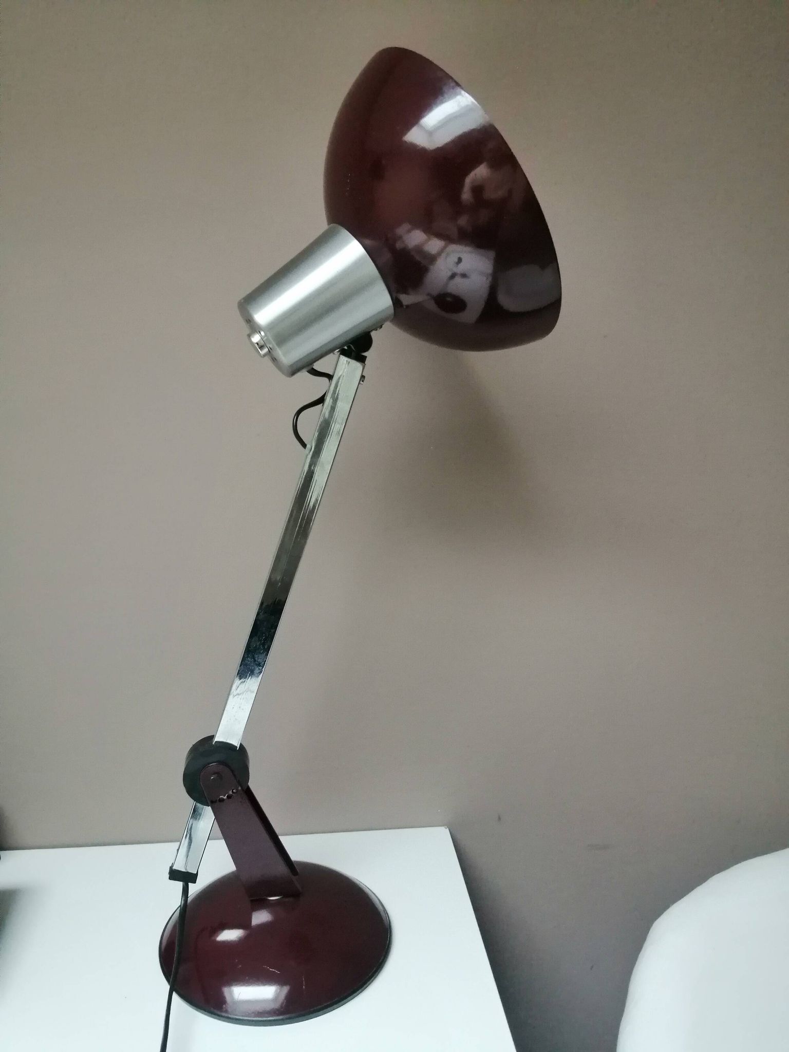 Vintage articulated desk lamp