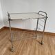 Vinyl serving cart