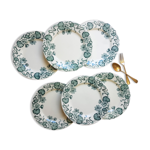 lot de 6 assiettes plates