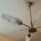 Vintage brass chandelier from the 50s-60s
